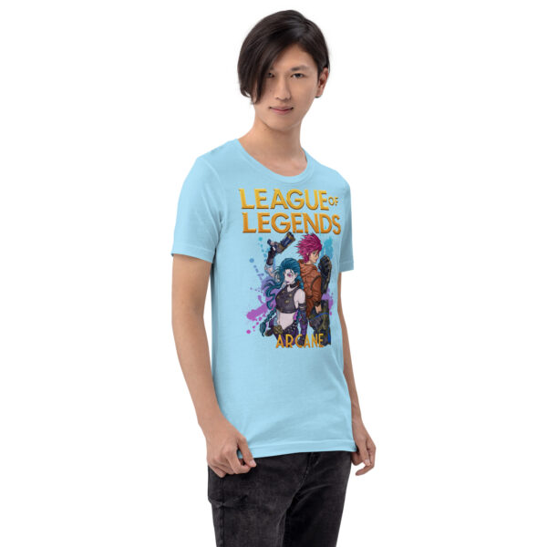 Tales of Valor Unisex Tee: League of Legends Arcane - Image 38