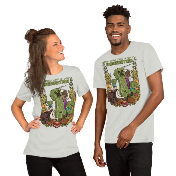 Builder's Dream Unisex Tee: Minecraft Imagination - Image 22