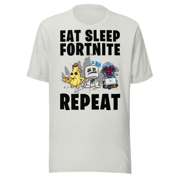 Victory Royale Routine Unisex Tee: Fortnite Cycle - Image 42