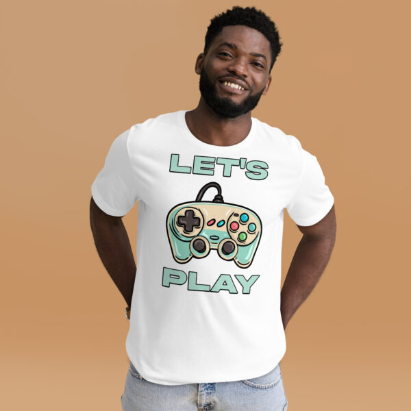 Game On with Comfort: The Ultimate Unisex 'Let's Play' Tee! - Image 12