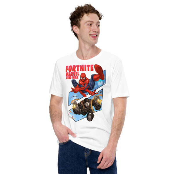 Alliance of Legends Unisex Tee: Fortnite x Marvel Zero War - Image 5