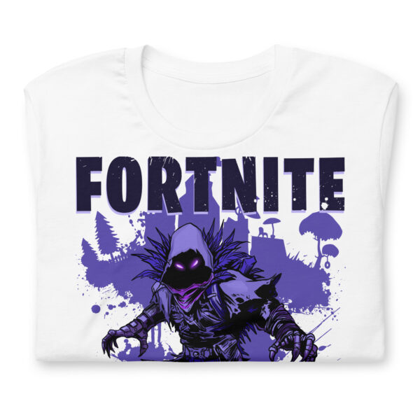 Mythic Guardian Unisex Tee: Fortnite Raven - Image 6