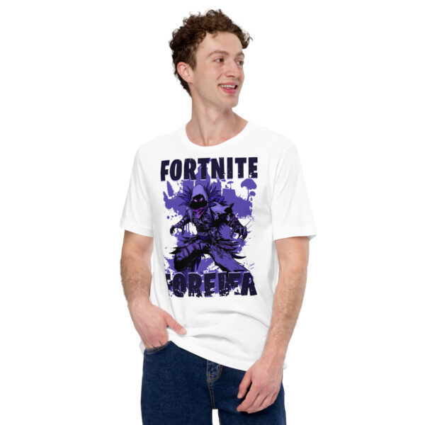 Mythic Guardian Unisex Tee: Fortnite Raven - Image 7