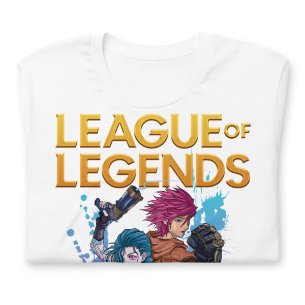 Tales of Valor Unisex Tee: League of Legends Arcane - Image 8