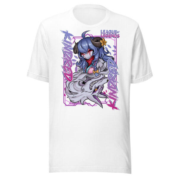 Mythic Spirits Unisex Tee: League of Legends Kindred