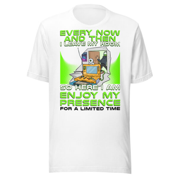 Exclusive Gamer Alert: 'Enjoy My Presence' Unisex T-Shirt