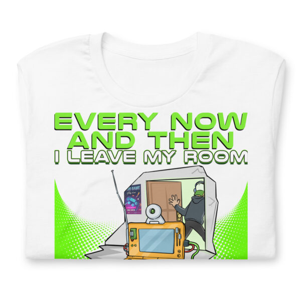 Exclusive Gamer Alert: 'Enjoy My Presence' Unisex T-Shirt - Image 8