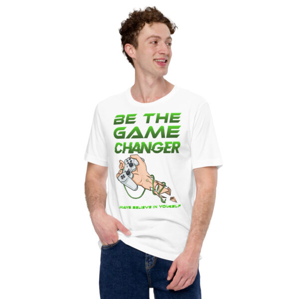 Lead with Confidence in Our 'Be the Game Changer' Unisex Tee! - Image 20