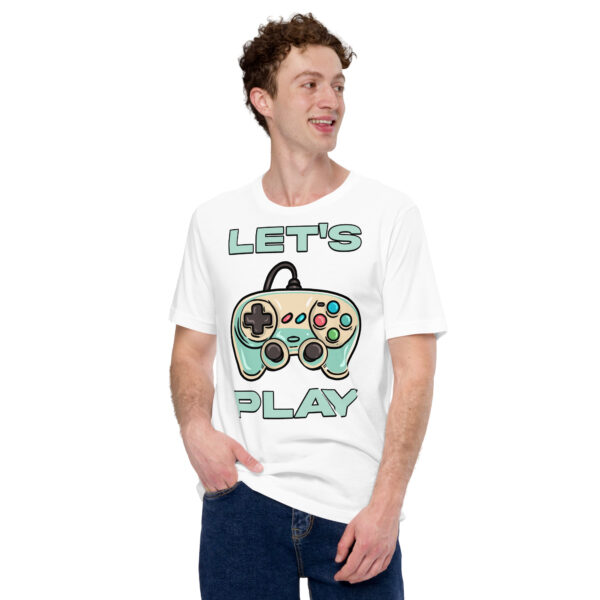 Game On with Comfort: The Ultimate Unisex 'Let's Play' Tee! - Image 5