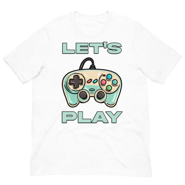 Game On with Comfort: The Ultimate Unisex 'Let's Play' Tee! - Image 6