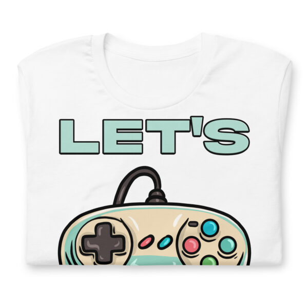 Game On with Comfort: The Ultimate Unisex 'Let's Play' Tee! - Image 8