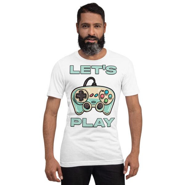 Game On with Comfort: The Ultimate Unisex 'Let's Play' Tee! - Image 9