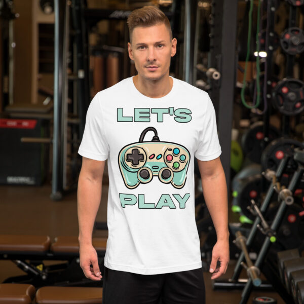 Game On with Comfort: The Ultimate Unisex 'Let's Play' Tee! - Image 19