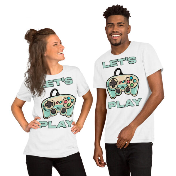 Game On with Comfort: The Ultimate Unisex 'Let's Play' Tee! - Image 20