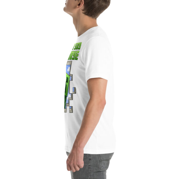 Pixel Promise Tee: Minecraft Never Say Goodbye Unisex T-Shirt - Image 18