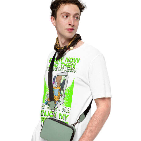 Exclusive Gamer Alert: 'Enjoy My Presence' Unisex T-Shirt - Image 2