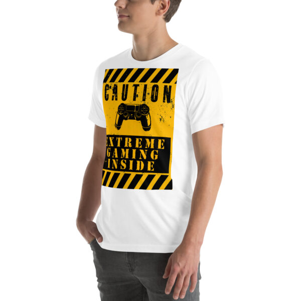 Flash Your Gamer Status with the Ultimate 'Caution: Extreme Gaming Inside' Tee! - Image 21