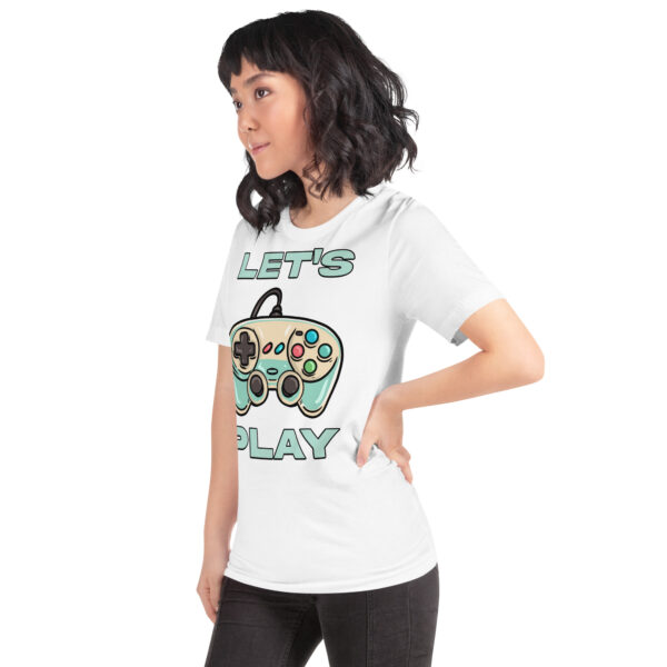 Game On with Comfort: The Ultimate Unisex 'Let's Play' Tee! - Image 16