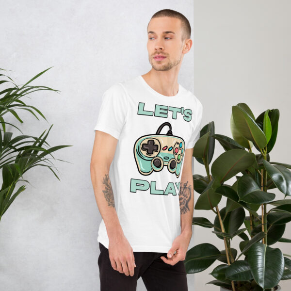 Game On with Comfort: The Ultimate Unisex 'Let's Play' Tee! - Image 26