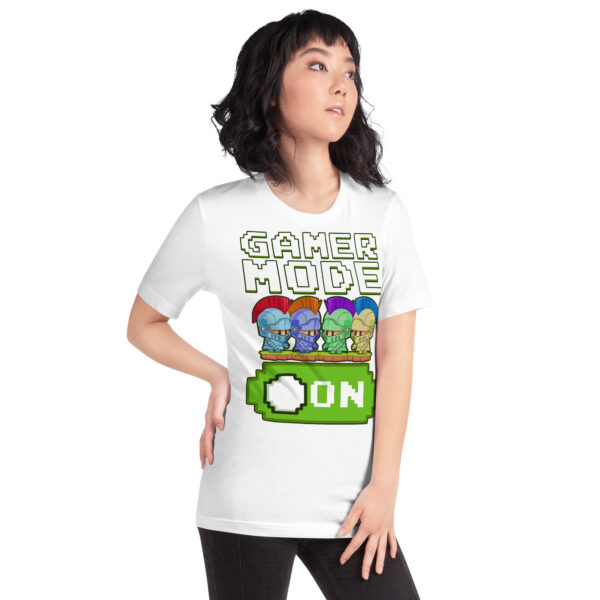 Level Up Your Wardrobe with 'Gamer Mode On' T-Shirt - Image 9