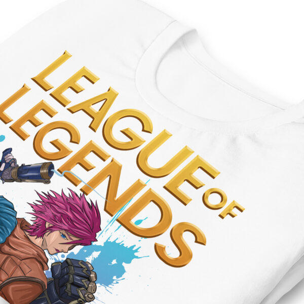 Tales of Valor Unisex Tee: League of Legends Arcane - Image 7