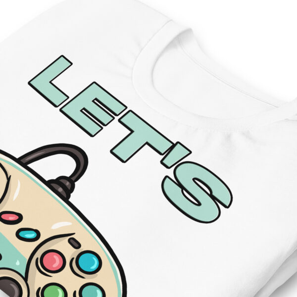 Game On with Comfort: The Ultimate Unisex 'Let's Play' Tee! - Image 7